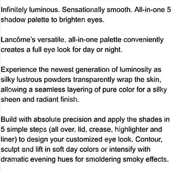 💛NEW!💛Lancôme 501 Emerald Boudoir Color Design Eyeshadow Palette NEW! - Picture 6 of 11